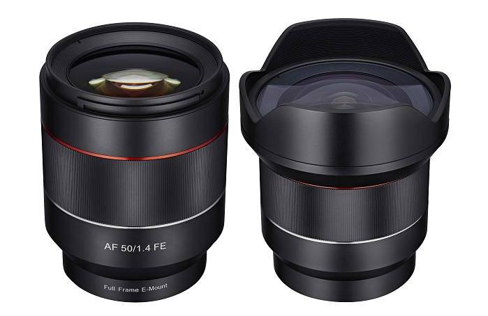 Primeros objetivos autofocus de Samyang
